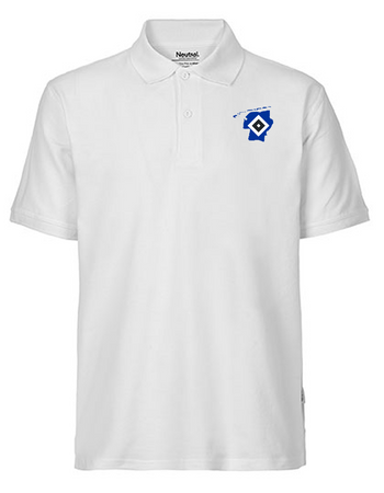 OFC PowerRaute Fresena Fan - Poloshirt Fairtrade Herren weiß