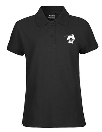 OFC PowerRaute Fresena Fan - Poloshirt Fairtrade Damen schwarz