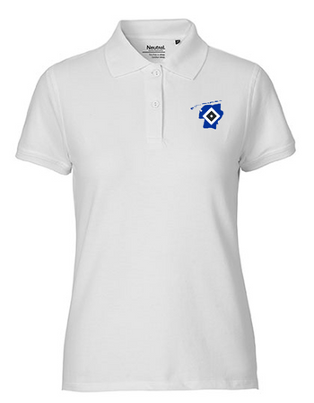 OFC PowerRaute Fresena Fan - Poloshirt Fairtrade Damen weiß
