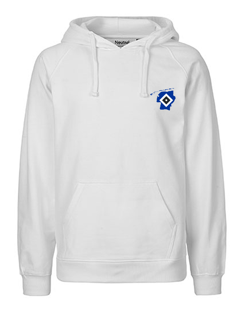OFC PowerRaute Fresena Fan - Hoodie Fairtrade Herren weiß