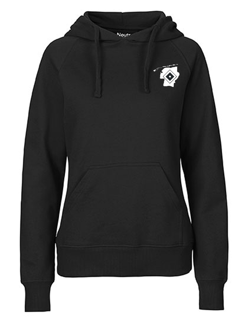 OFC PowerRaute Fresena Fan - Hoodie Fairtrade Damen schwarz