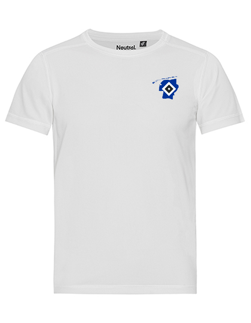 OFC PowerRaute Fresena Fan - Polyestershirt Fairtrade Kinder weiß