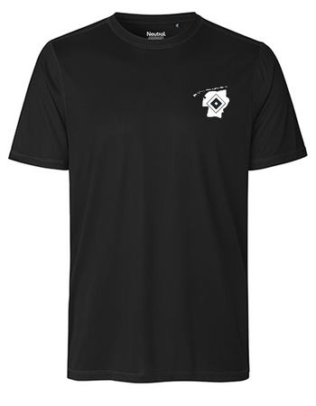 OFC PowerRaute Fresena Fan - Polyestershirt Fairtrade Herren schwarz