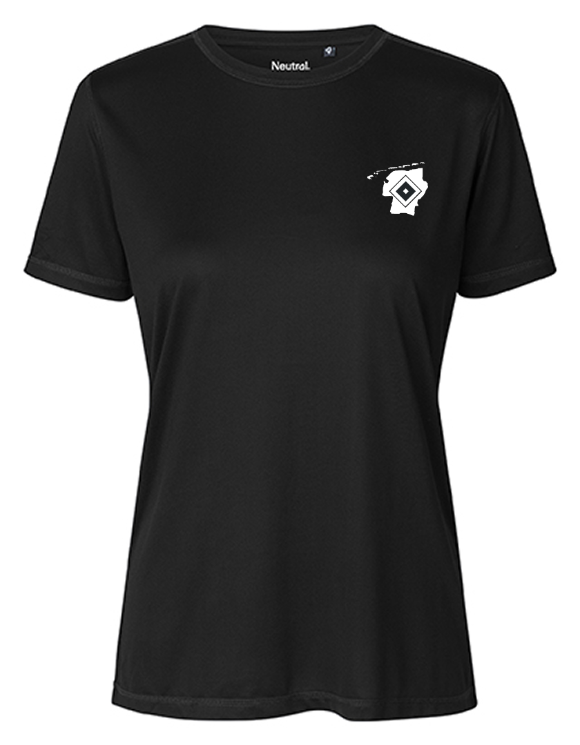 OFC PowerRaute Fresena Fan - Polyestershirt Fairtrade Damen schwarz