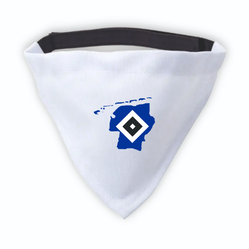 OFC PowerRaute Fresena Fan - Hundehalstuch weiß