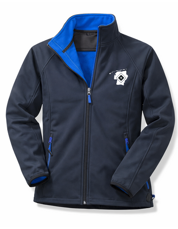 OFC PowerRaute Fresena Fan - Softshelljacke Damen blaumit logo