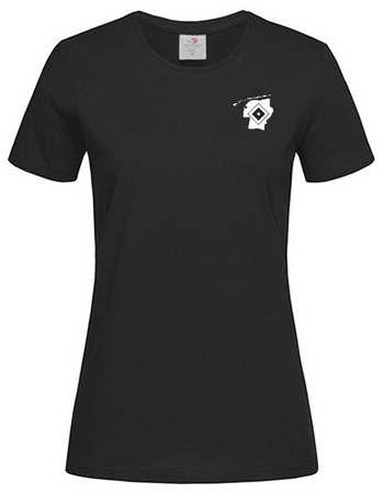OFC PowerRaute Fresena Fan - T-Shirt Damen schwarz