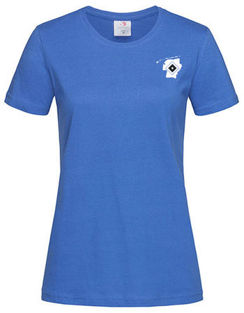 OFC PowerRaute Fresena Fan - T-Shirt Damen blaumit logo