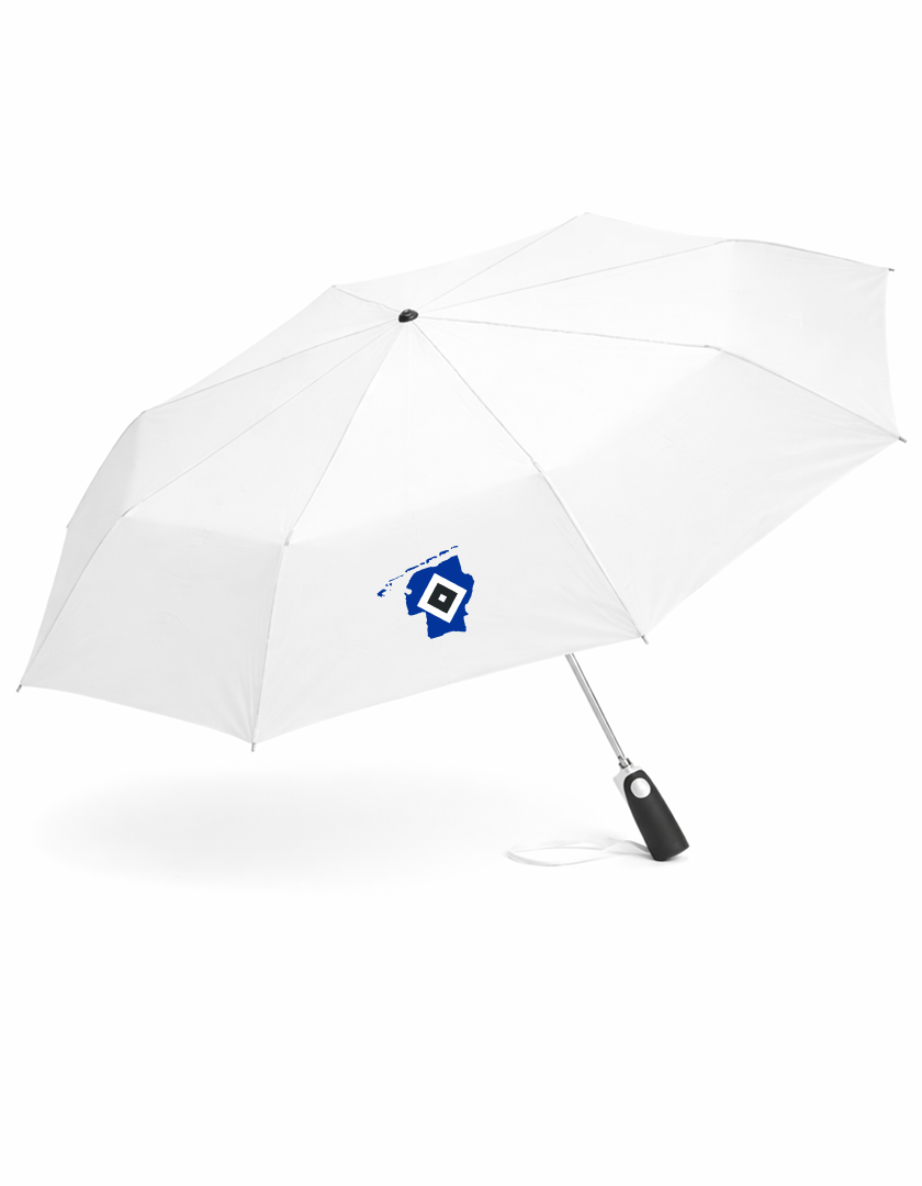 OFC PowerRaute Fresena Fan - Regenschirm weiß