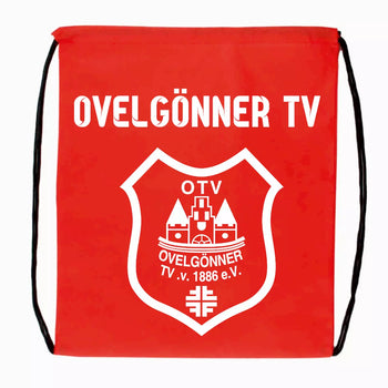 Ovelgönner TV Fan Turnbeutel Rot