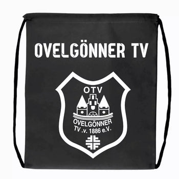 Ovelgönner TV Fan Turnbeutel Schwarz