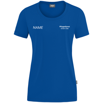 Pflegedienst Achtern Diek T-Shirt Organic Stretch Damen Blau