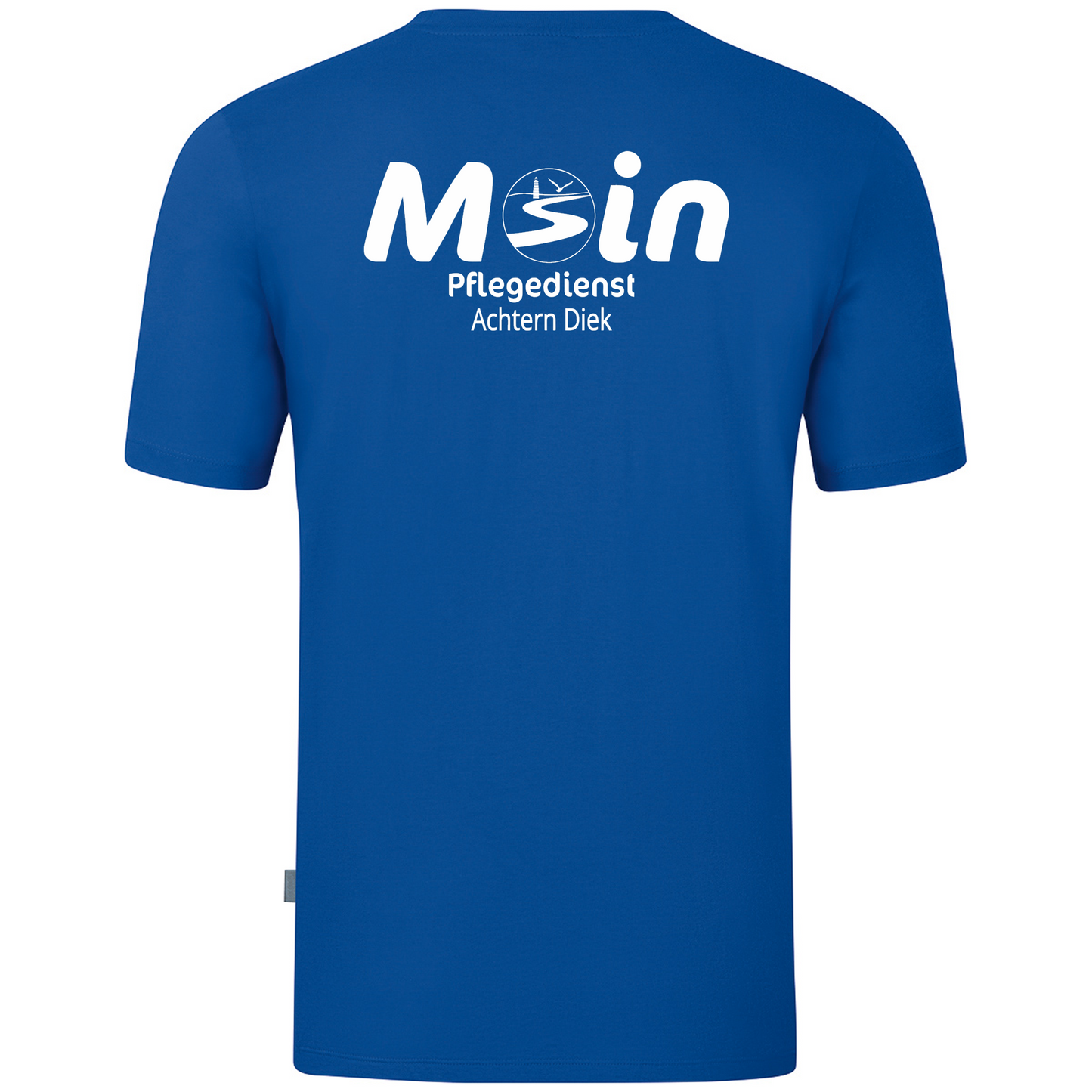 Pflegedienst Achtern Diek T-Shirt Organic Stretch Herren Blau