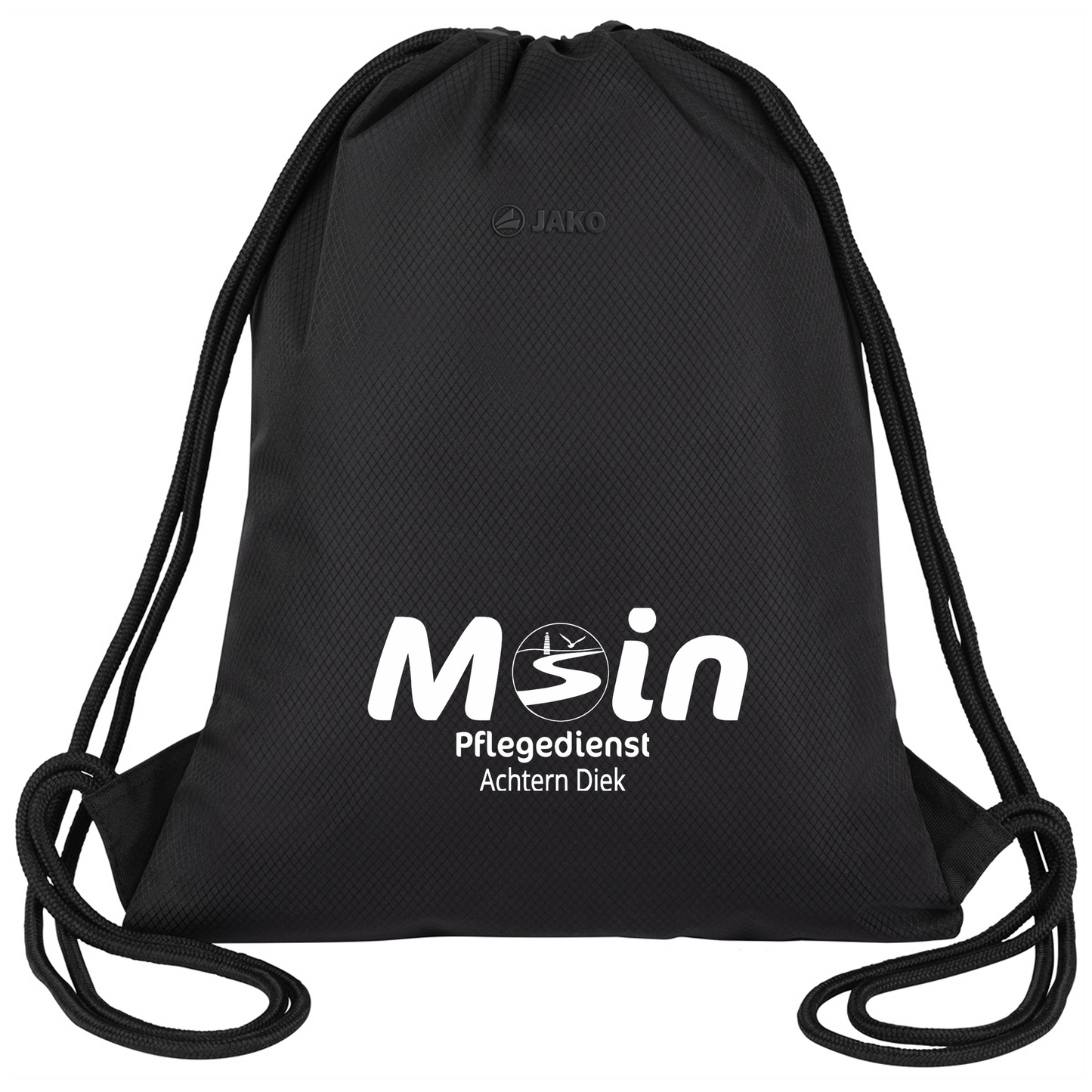 Pflegedienst Achtern Diek Gymsack Schwarz