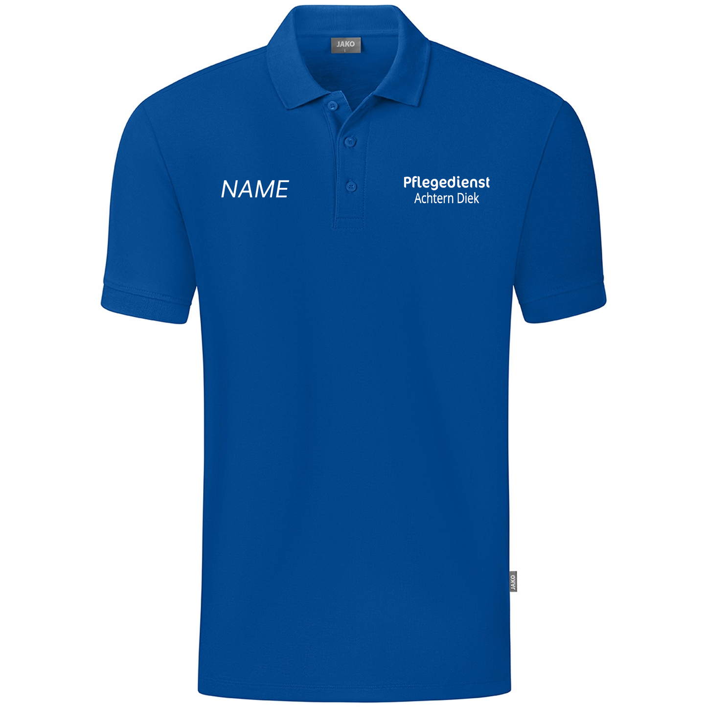 Pflegedienst Achtern Diek Polo Organic Herren Royal