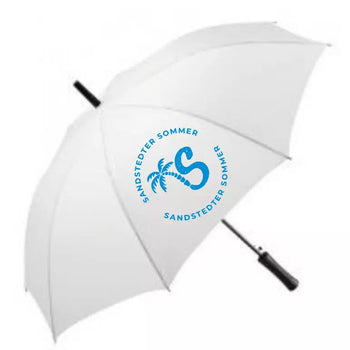 Sandstedter Sommer Regenschirm Weiß