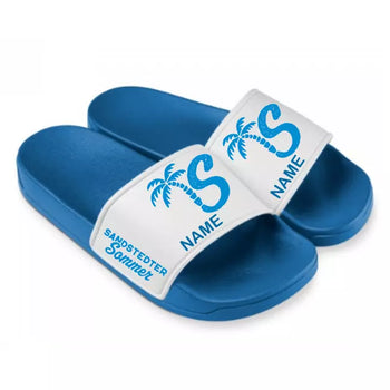 Sandstedter Sommer Badelatschen Blau
