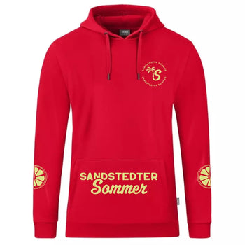 Sandstedter Sommer Kapuzensweat Rot