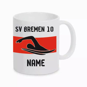 SV Bremen 10 Fan Tasse Star