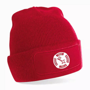 SV Bremen 10 Fan Strickmütze Kinder Rot