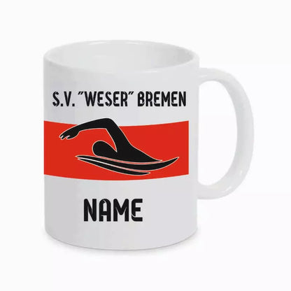 SV Weser Bremen Fan Tasse Star