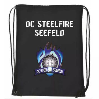 DC Steelfire Seefeld Fan Turnbeutel Schwarz