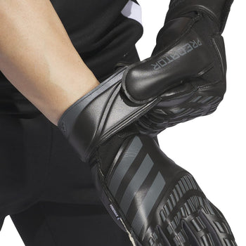 ADIDAS Predator Handschuhe Match Fingersave Unisex Schwarz