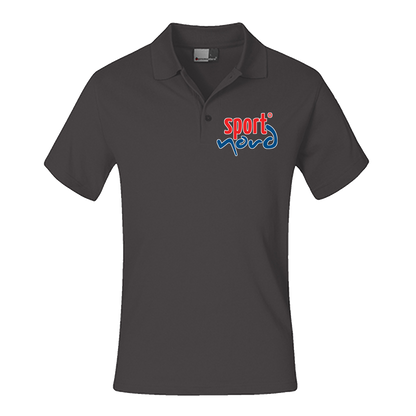 Polo Superior Herren Grau