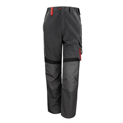 Technical Trouser Herren Grau Schwarz