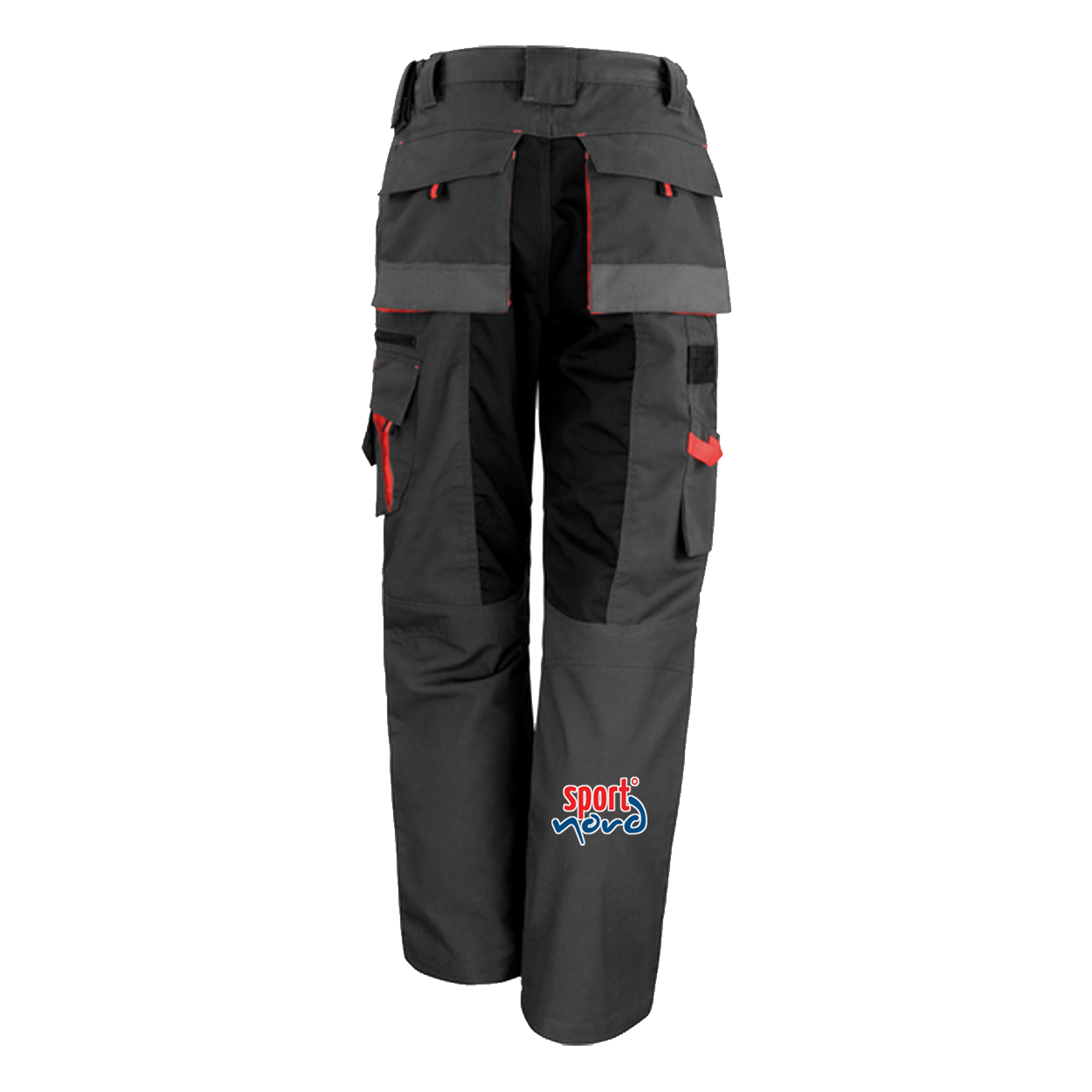 Technical Trouser Herren Grau Schwarz