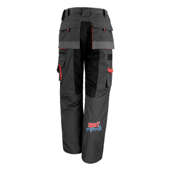 Technical Trouser Herren Grau Schwarz