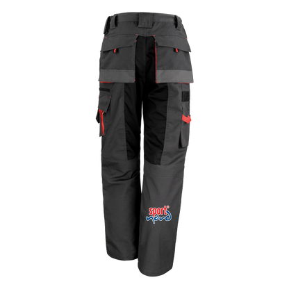 Technical Trouser Herren Grau Schwarz