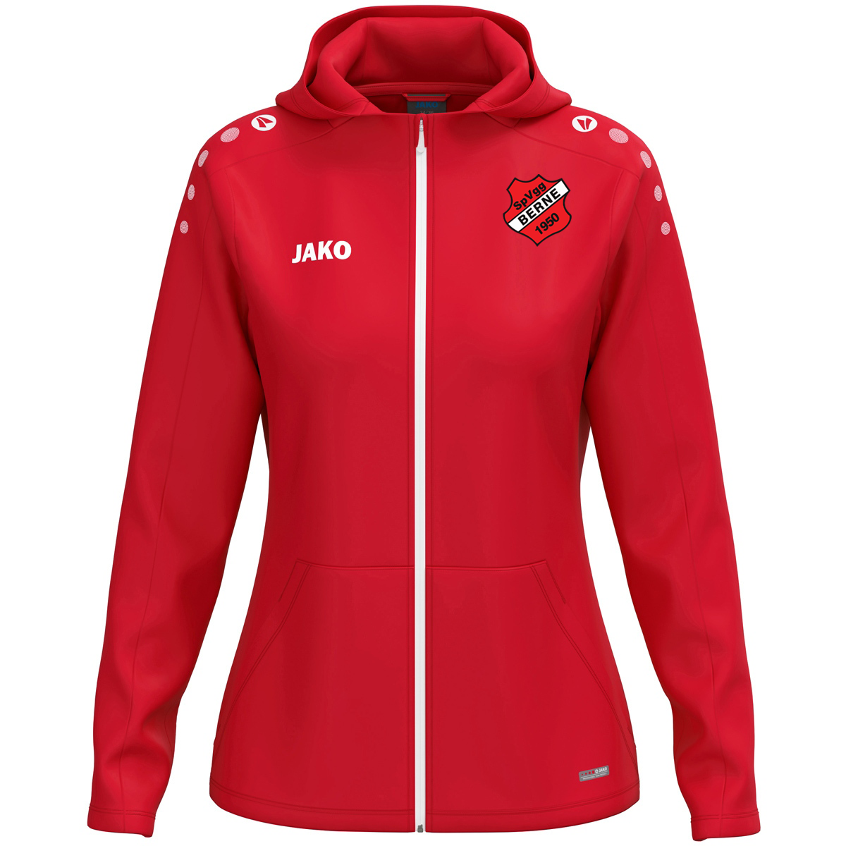 SVG Berne Kapuzenjacke Damen Rot