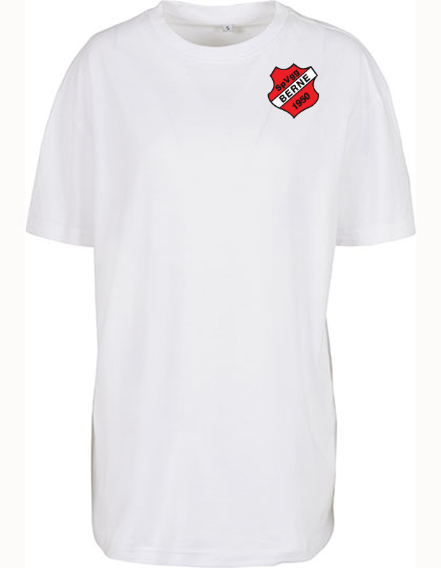 SVG Berne Fan - T-Shirt oversize Damen weiß