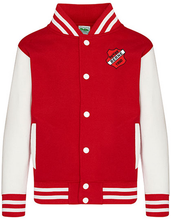 SVG Berne Fan - Collegejacke Kinder rot