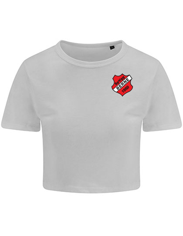 SVG Berne Fan - T-Shirt Crop Damen weiß