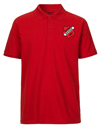 SVG Berne Fan - Poloshirt Fairtrade Herren rot