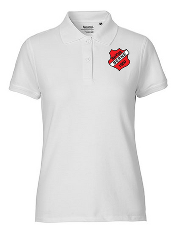SVG Berne Fan - Poloshirt Fairtrade Damen weiß