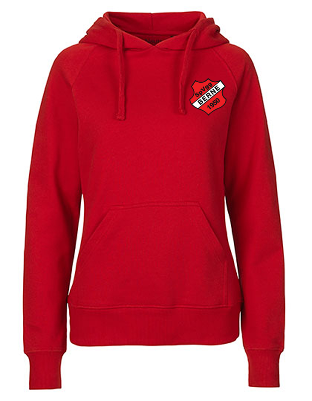 SVG Berne Fan - Hoodie Fairtrade Damen rot