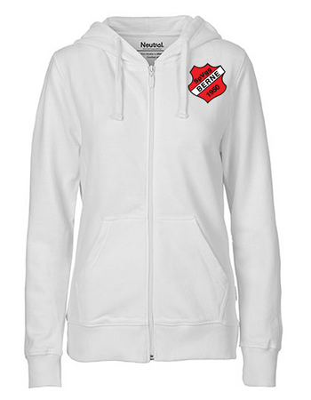 SVG Berne Fan - Sweatjacke Fairtrade Damen weiß