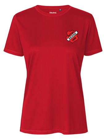 SVG Berne Fan - Polyestershirt Fairtrade Damen rot