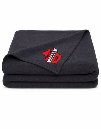 SVG Berne Fan - Fleecedecke schwarz