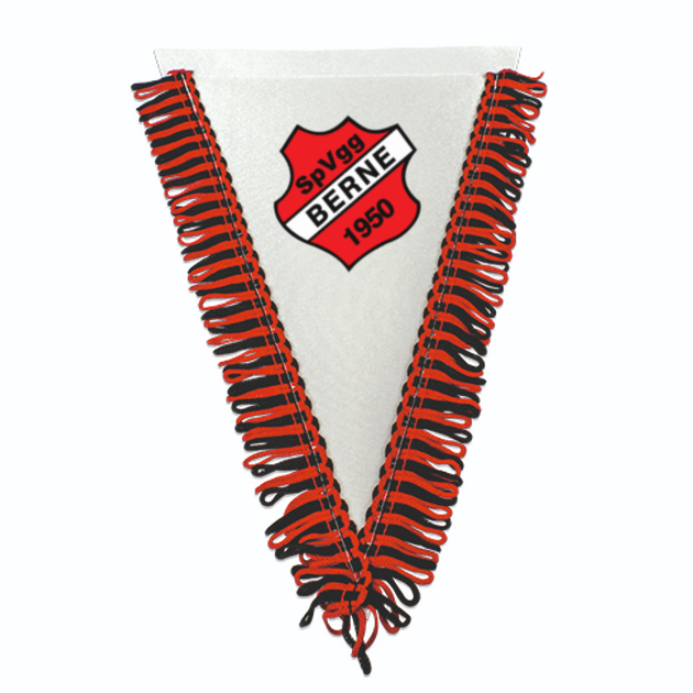 SVG Berne Fan - Wimpel 23*29 weiß rot-schwarz