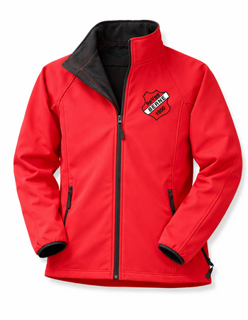 SVG Berne Fan - Softshelljacke Damen rot