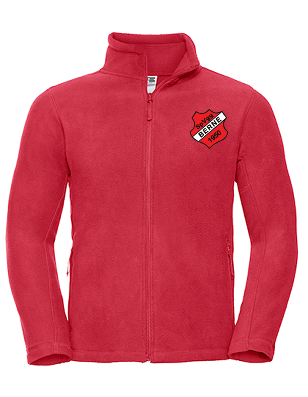 SVG Berne Fan - Fleecejacke Herren rot