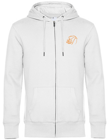 SV Brake Basketball Fan - Sweatjacke Herren weiß