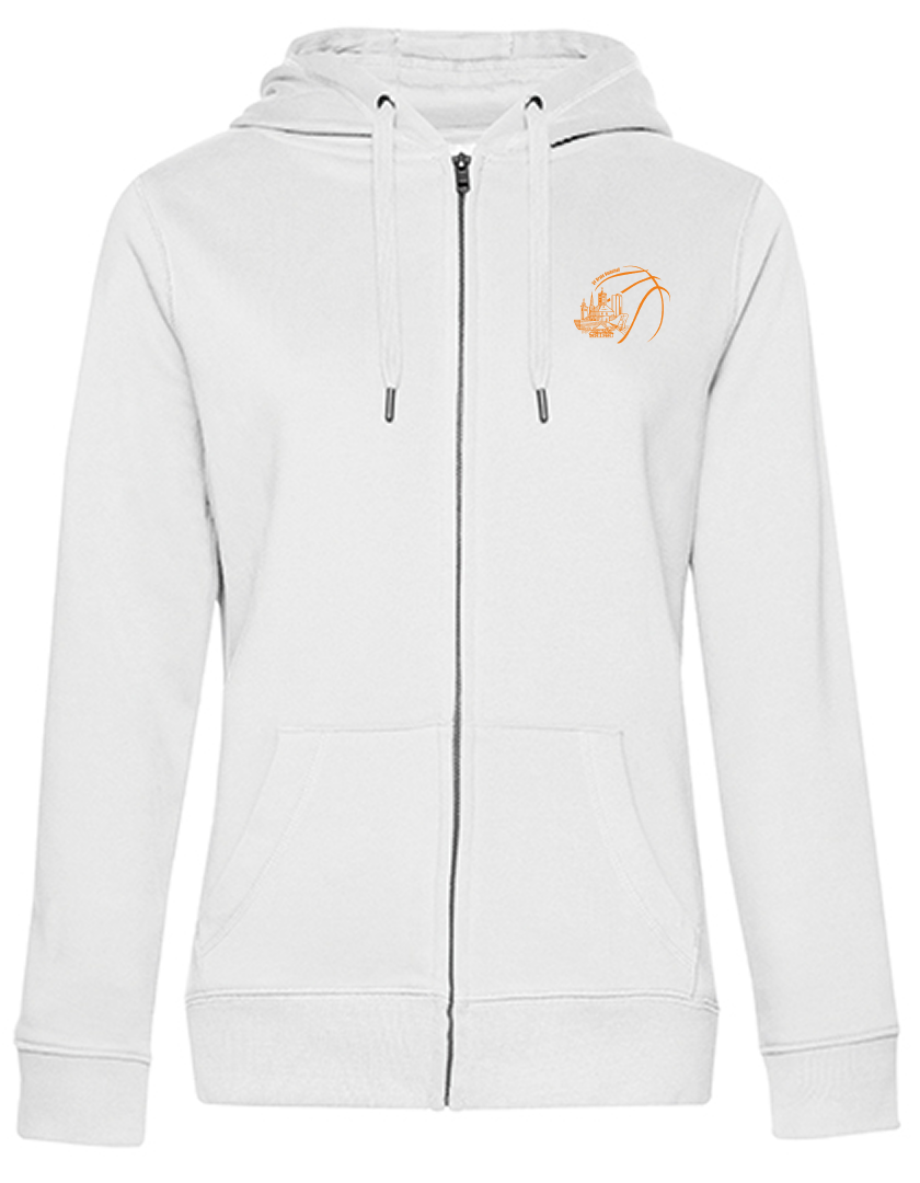 SV Brake Basketball Fan - Sweatjacke Damen weiß