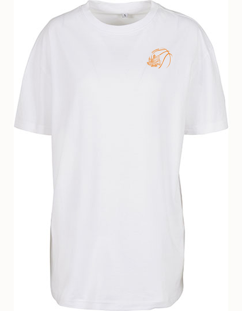 SV Brake Basketball Fan - T-Shirt oversize Damen weiß
