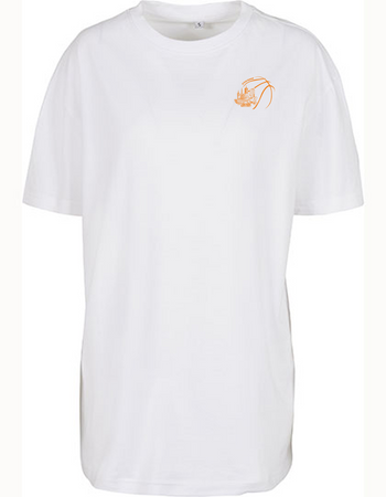 SV Brake Basketball Fan - T-Shirt oversize Damen weiß
