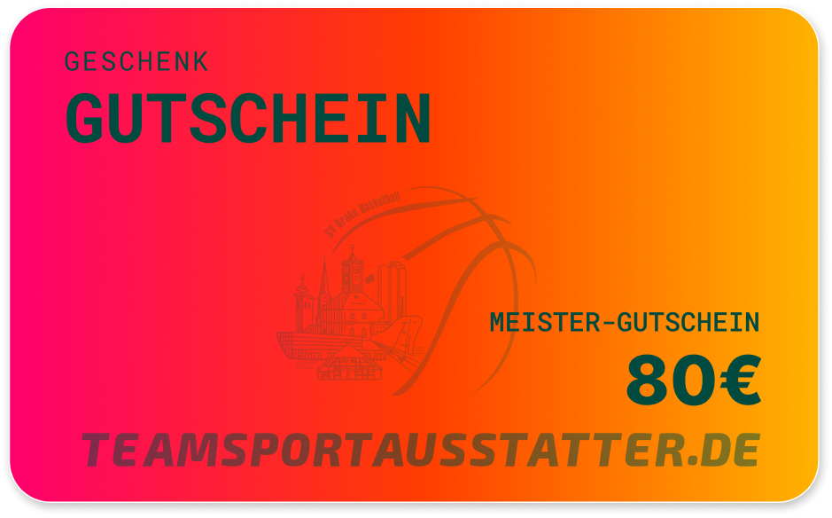Gutscheine SV Brake Basketball